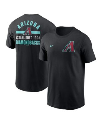 Nike - Men's Black Arizona Diamondbacks 2-Hit T-Shirt