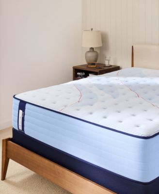 Sealy - Posturepedic Kersall 14" Medium Tight Top Mattress Set - Twin