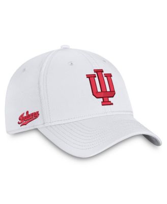 Top of the World - Men's&nbsp;White Indiana Hoosiers Reflex Performance Flex Hat