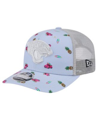 New Era - Men's Light Blue Jacksonville Jaguars Adventure Surfboard 9SEVENTY Adjustable Hat