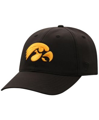 Top of the World - Men's Black Iowa Hawkeyes Victory Trainer Adjustable Hat