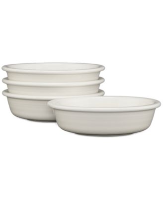 Fiesta - White Classic Rim Cereal Bowls, Set of 4