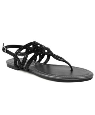 Sugar - Women's Flickering Thong Flat Sandals