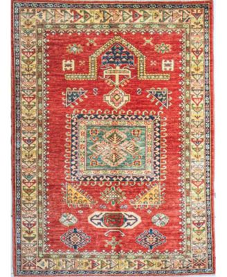 Bashian - One of a Kind Fine Kazak 640461 4'11x6'6 Area Rug