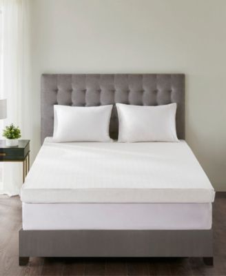 Madison Park - 3M Moisture-Management 4" Queen Memory Foam Mattress Topper