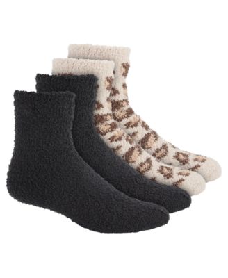 Charter Club - Women's 2-Pk. Holiday Fuzzy Butter Socks