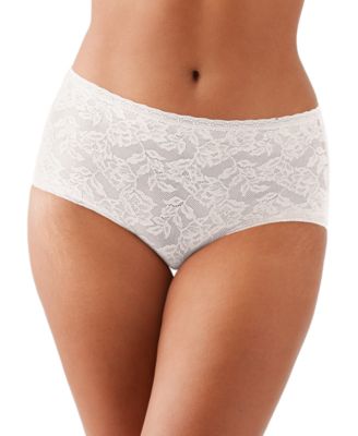 Wacoal - Women's High Profile Floral Lace Briefs