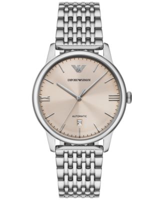 Emporio Armani - Men's Automatic Stainless Steel Bracelet Watch 39mm