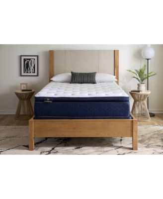 Sealy Sleep Essentials - Crestview 13.75" Plush Pillow Top Mattress - Queen