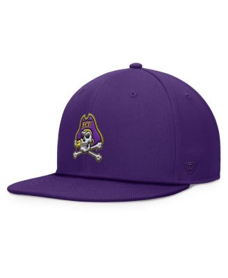 Top of the World - Men's Purple ECU Pirates Fundamental Snapback Hat