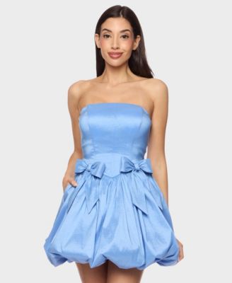 Alex & Sophia - Women's Taffeta Fit & Flare Dress