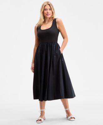 On 34th - Women's Sleeveless Scoop-Neck Midi Dress