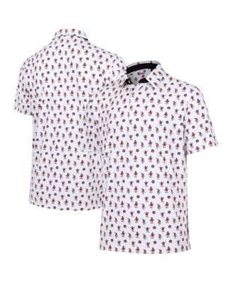 MLB VIP Exclusive - Men's White San Francisco Giants Lou Seal Polo Shirt