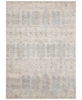 Loloi - Pandora PAN-02 Ivory/Mist 7'10" Round Area Rug