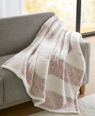 Premier Comfort - Alpine Valley Cozy sherpa throw