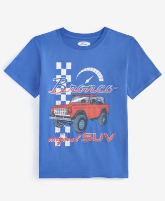 Grayson Threads Kids, The Label - Big Kids Bronco Graphic Short-Sleeve T-Shirt