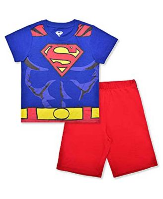 Children's Apparel Network - Preschool Blue Superman T-Shirt and Shorts Set
