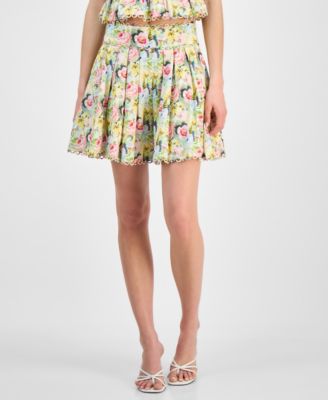 En Saison - Women's Cairo Floral-Print Shorts