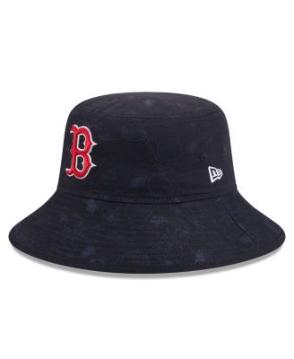 New Era - Men's Navy Boston Red Sox 2025 Spring Training All Over Print Bucket Hat
