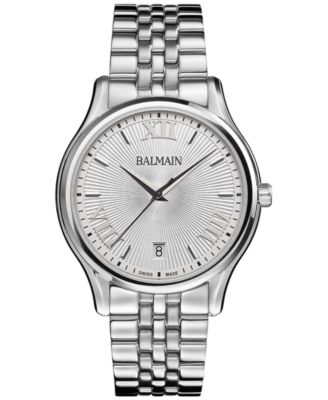 Balmain - Men's Swiss Beleganza Stainless Steel Bracelet Watch 40mm