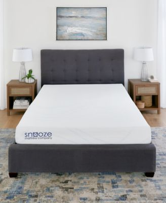 Snooze - 10" Plush Comfort Triple Layer Memory Foam Tight Top Mattress, Full