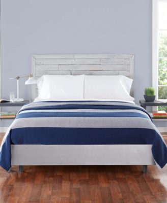 Eddie Bauer - Boylston Navy Blanket, Full/Queen