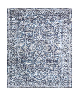 Livabliss - Monte Carlo MNC-2301 Navy 6'7" x 9' Area Rug