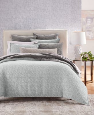 Hotel Collection - Prism Cotton Matelasse Comforter Set, Full/Queen