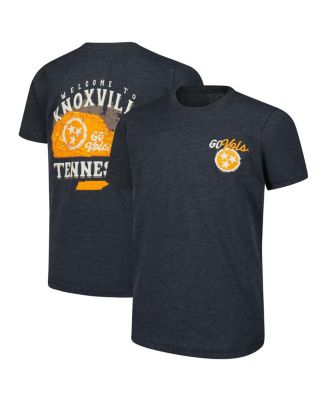 Image One - Big Boys and Girls Charcoal Tennessee Volunteers Painted Rock Premium Hyperlocal T-shirt