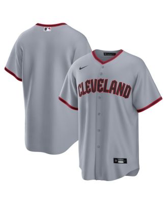 Nike - Men's Gray Cleveland Guardians Road Replica 2. 0 Jersey