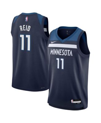 Nike - Big Boys and Girls Naz Reid Navy Minnesota Timberwolves Swingman Jersey - Icon Edition