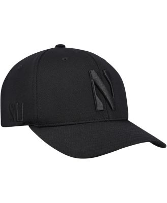 Top of the World - Men's Black Northwestern Wildcats Reflex Hybrid Tech Flex Hat