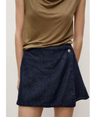 MANGO - Women's Denim Skort
