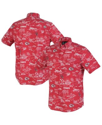 Reyn Spooner - Men's Red Kansas City Chiefs Kekai Performance Button-Down Shirt